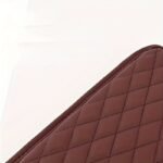 1Pc Pu Leather Car Armrest Pad With Quilted Design, Elbow Support & Storage Pocket - Red, Scratch-Resistant Protective Cushion For Comfortable Driving - Image 9
