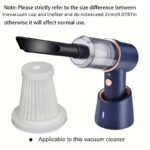 2/3/5Pcs Washable Filter For Wireless Car Vacuum Cleaner, Reusable Portable Vacuum Cleaner Filter, Accessories For Vacuum Cleaner - Image 2