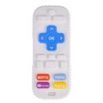 1Pc Soft Silicone Youngsters Teether Toy - Pink Remote Control Design With Colorful Buttons, Safe & Durable Chew Toy For Teething Youngsters 0+, Easy To Clean & Disinfect, Youngsters Toy - Image 3