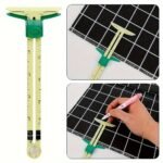 1/2Pcs High Quality 5-In-1 Sliding Gauge With Nancy Measuring Sewing Tool Patchwork Tool Ruler Tailor Ruler Tool Accessories Home Use - Image 5
