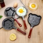 1Pc Egg Frying Pot, Mini Breakfast Egg Frying Pot, Assorted Varieties Cartoon Frying Pot, Heart-Shaped Non-Stick Egg Pot, Omelette Pans Of Various Shapes, Kitchenware, Kitchen Tools - Image 4