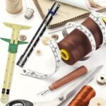 1/2Pcs High Quality 5-In-1 Sliding Gauge With Nancy Measuring Sewing Tool Patchwork Tool Ruler Tailor Ruler Tool Accessories Home Use - Image 2