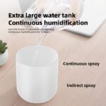 1Pc Silent Humidifier With Night Light - No Fog, Compact Design For Baby'S Breathing, Moisturizing & Caring, Perfect For Bedrooms & Offices, Ideal Spring Festival Gift, Portable Humidifier, Office Humidity Solution, Modern Humidifier, Smooth Surface Humidifier - Image 10