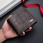 1Pc Elegant Pu Leather Large Capacity Slim Design Wallet With Multi-Card Slots, Ideal Gift For Men - Image 3