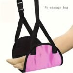 1Pc Travel Accessories Portable Simple Travel Airplane Footrest Adjustable Travel Harness Lightweight Hammock Footrest - Image 11