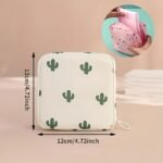 1 Creative Minimalist Sanitary Pad Storage Bag, Multifunctional Travel Pouch, Suitable For Gifting - Image 2