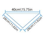 6-Pack Cotton Muslin Baby Bibs With Snap Closure, Soft Absorbent Saliva Cloths, Non-Waterproof Woven Fabric, Wheat Color - Ideal For Home And Travel Use - Image 2