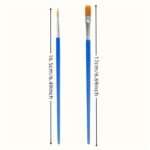 20 Pack Of Professional Synthetic Brushes For Oil, Acrylic, And Watercolor Painting - High-Quality Wooden Handles, Suitable For Fine Art And Crafts - Image 2