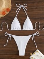 European And American Sexy Solid Color Bikini For Women - Image 8