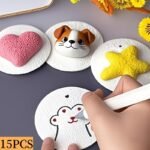10/15/20/30Pcs- 3D Round Foam Art Craft Paper, Fun Paper Crafts For Diy Activities And Creative Projects - Ideal Gift Choice, Suitable For Christmas Gifts, School, Office, Home Activities Interactive Companion, Home Gift - Image 7