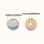100Pcs 8Mm Multicolor Glass Round Beads For Jewelry Making, Diy Elegant Fashion Bracelets, Necklaces, Phone Charms, Beading Crafts - Image 4