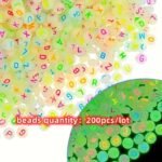 100/200/500Pcs Luminous Letter Beads Can Be Used As Bracelets, Necklaces, Rings, And Diy Various Beautiful Accessories (4 * 7Mm) - Image 5