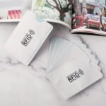 Rfid Anti-Demagnetization Id Card And Bank Card Holder, Anti-Scanning And Anti-Slip Aluminum Foil Card Holder, Nfc Shielding Card Holder, Desk & Drawer Organizer For Home Storage - Image 6