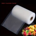 1 Roll Pe Vacuum Sealer Bags For Food Storage, One-Time Use, Various Sizes (11.99/15.01/16.99/19.99/22.0/24.99/27.99 Cm Width) X 5.0 Meter Length, Preserve Freshness - Image 3