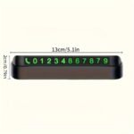 Car Temporary Parking Card Phone Number Card Plate Telephone Number Car Park Stop Automobile Accessories - Image 2