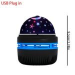 Usb Night Light Projector, Atmosphere Light For Indoor Bedside, Bedroom, Birthday Gift, Christmas Holiday Light, Full Starry Sky Projection Light - Image 3