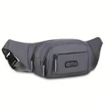 1Pc 40.01Cm Adjustable Waist Bag Fanny Pack With Zipper Closure - Unlined Nylon Hip Pack For Men & Women, Sporty Design For Hiking, Travel, Camping, Running, Sports & Outdoor Activities, Hiking Gear | Secure Zipper Bag | Secure Zipper Closure - Image 6