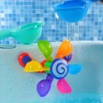 Fun Bathtub Windmill Toy, Very Suitable For Youngsters, Suitable For Bathroom And Outdoor Swimming Pool, Exquisite Gift For Youngsters Over 18 Months (Random Color) (With Two Spoons) - Image 9