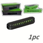 Car Temporary Parking Card Phone Number Card Plate Telephone Number Car Park Stop Automobile Accessories - Image 3