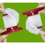 10/30/50 Pack Disposable Vacuum Filter Bags - Elastic Non-Woven Polyester Mesh Covers With Stretch Fit For Home Vacuum Cleaners, Traps Dust & Pet Hair, Improves Suction Efficiency