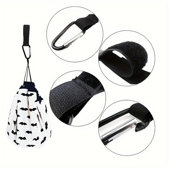 2Pcs Stroller Hooks, Adjustable Universal Hooks, Shopping Bag Storage Hooks, Bicycle, Motorcycle Hooks Universal Hooks - Image 10