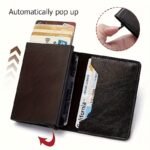 1 Ultra-Thin Rfid-Blocking Men'S Wallet - Business-Style Aluminum Alloy Card Holder With Safe Black Faux Leather, Lightweight Multi-Functional Coin Purse For Travel, Camping & Daily Use - Image 10