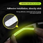20Pcs Reflective Wheel Hub Stickers - Luminous Tire Rim Decals For Enhanced Safety, Fits Cars, Motorcycles & Bicycles - Image 6