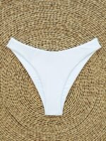 European And American Stylish Women'S Bikini Three-Piece Set, Fashionable Women'S Bikini With Double Bags, Trendy Women'S Two-Piece Swimwear. - Image 6
