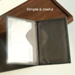 2Pcs Faux Leather Passport Cover Passport Protector Passport Holder Passport Cover For International Travel - Image 6