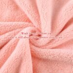 1/2Pcs Youngsters'S Cartoon Coral Fleece Bath Skirt, Soft And Skin-Friendly Cute Rabbit Ears Kid'S Bath Towel, Quick-Drying Water Absorption, Family Bathroom Bath Products. Christmas Present - Image 12