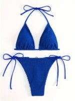 European And American Sexy Solid Color Bikini For Women - Image 7