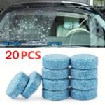 5/20Pcs Solid Cleaner Car Windscreen Wiper Effervescent Tablets Glass Toilet Cleaning - Car Accessories