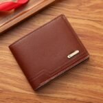1Pc Men'S Pu Leather Wallet, Large Capacity Vintage Wallet, Ideal Gift For Dad Or Grandpa - Image 7