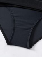 Ladies' Swimwear Shorts With Elastic, Comfortable Mesh, Pleated Design, Sexy Yet Modest Tankini Bottom Shorts. - Image 4