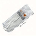 15Pcs Fine Detail Paint Brush Set - Miniature Paint Brush For Detailing & Art Painting - Acrylic, Watercolor, Oil, Models, Airplane Kits, Nail Artist Supplies - Image 2