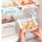 1Pc Refrigerator Multifunctional Layered Refrigerator Shelves Fresh Divider Shelf Kitchen Refrigerator Storage - Image 12