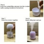 Aromacare Usb Facial Steamer Humidifier With Ultrasonic Mist, Intelligent Power-Off, Strong Atomization, Delicate Spray For Dry & Oily Skin, Bedroom, Living Room, Desk, Car - Valentine'S Day, Mother'S Day Gift - Image 8