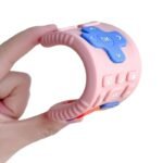 1Pc Soft Silicone Youngsters Teether Toy - Pink Remote Control Design With Colorful Buttons, Safe & Durable Chew Toy For Teething Youngsters 0+, Easy To Clean & Disinfect, Youngsters Toy - Image 14