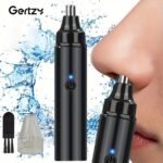 Gertzy Ear And Nose Hair Trimmer For Men Rechargeable - Usb Electric Nose Hair Trimmer For Women - Painless Eyebrow Facial Hair Removal Nose Clipper, Father'S Day Gift