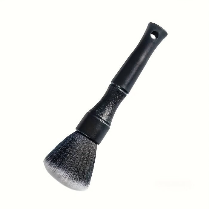 1Pc Car Interior Detail Brush, Soft Bristle Cleaning Brush, Dusting Brush, Car Interior Cleaning Tool, Car Detail Brush, Car Dashboard Dusting Brush, Without Battery, Uncharged, Plastic Material - Image 3