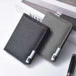 1Pc Slim Ultra-Thin Credit Card Wallet For Men - Business Style With Multiple Card Slots, Geometric Interior Design, Holds License & Cash, Black - Perfect For Daily Use & Holiday Gifts (Christmas, Valentine'S Day, Father'S Day), Quality Craftsmanship - Image 14