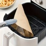 50Pcs Square Air Fryer Parchment Paper Liners, Oil-Proof, Water-Resistant, Non-Stick, Easy Cleanup, Microwave & Oven Safe, Ideal For Baking, Roasting, With Commercial Kitchen Supplies, Cooking Liner | Nonstick Liner | Waterresistant Material, Air Fryer Liners - Image 8