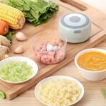 1Pc Electric Garlic Chopper, Mini Portable Veggie Chopper, 250Ml Garlic Grinder Masher Onion Chopper, Blender To Vegetable, Wireless Food Processor For Ginger, Chili, Fruit, Meat, Etc - Image 9
