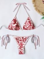 Blue And White Porcelain Women'S Fashion Bikini Swimsuit - Image 4