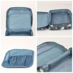 Large Capacity Travel Makeup Bag - Storage Bag, Multi Compartment Storage Bag For Cosmetics And Toiletries - Ideal Choice For Vacation And Daily Use - Image 8