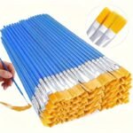 20 Pack Of Professional Synthetic Brushes For Oil, Acrylic, And Watercolor Painting - High-Quality Wooden Handles, Suitable For Fine Art And Crafts