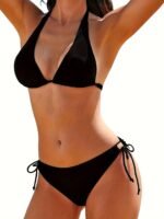 Ladies' Fashion Bikini Solid Color Strap - Image 5