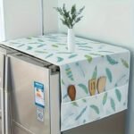 1Pc Multifunctional Drying Dust Cover With Side Pocket - Water And Oil Resistant, Easy To Clean, White Plastic, Simple Pattern, Effective Dust Control, Storage Bag, Easy To Clean Large Storage Capacity Replacement Parts For Dryer - Image 8