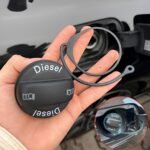 Car Fuel Tank Fixing Coil (Non-Universal) Rubber Anti-Loss Rope Car Accessories Easy To Install Durable Fuel Filler Fixing Rope For Audi For Volkswagen - Image 2