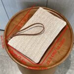Straw Woven Clutch Bag, Trendy Braided Waist Purse, Women'S Zipper Handbags For Phone Coin Key - Image 4